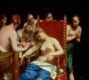 Guido Cagnacci Death of Cleopatra USA oil painting artist